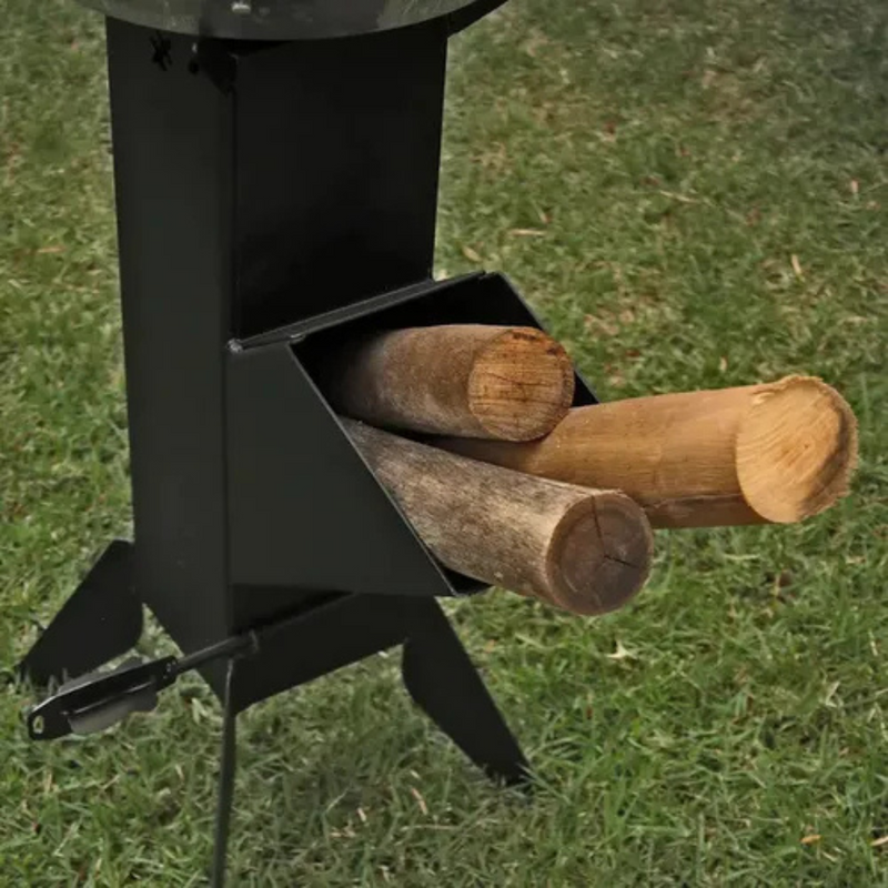 Fogareiro Vertical Chama Forte – Potência e Versatilidade no Seu Churrasco!