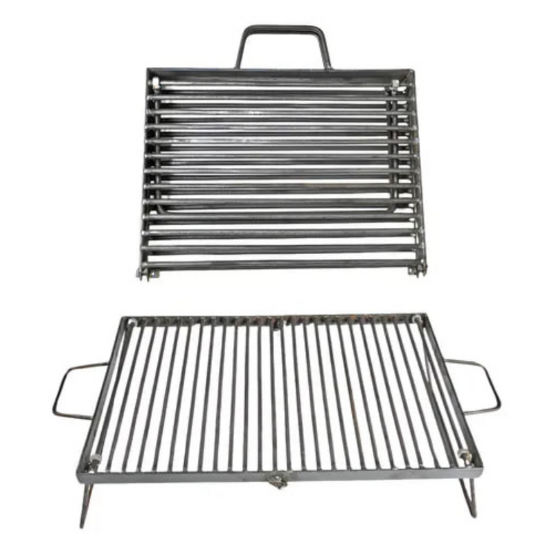 Churrasqueira Portátil Reforçada para Camping - 60 x 40 c