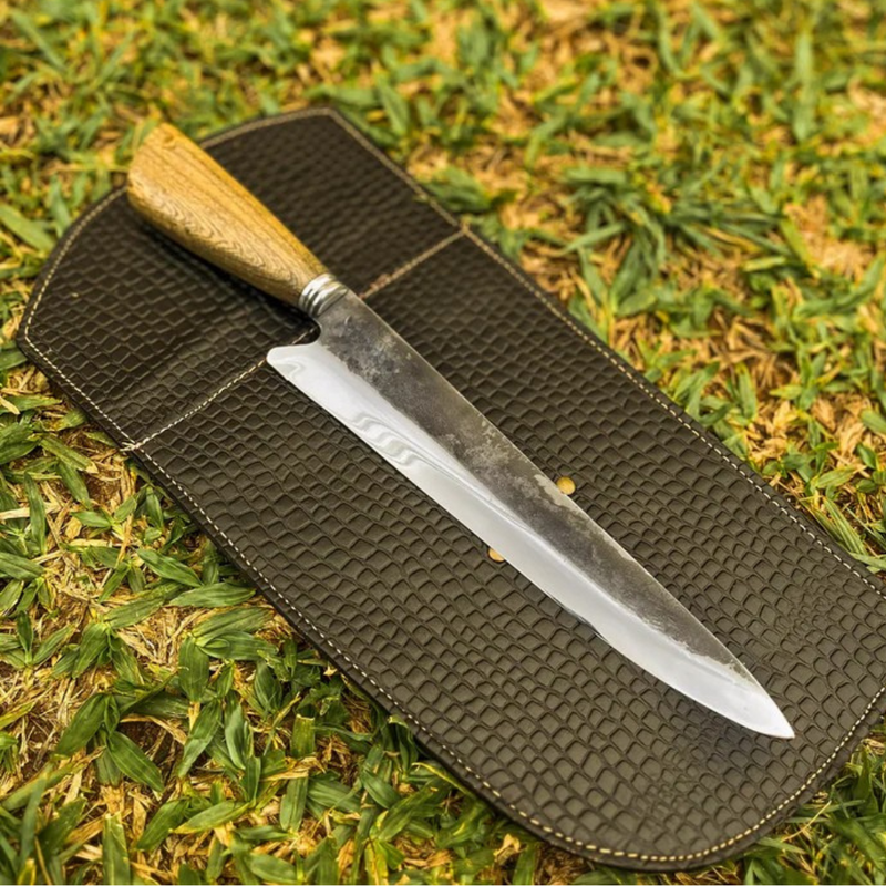 Faca Artesanal Brut Forge 6D - Especial para Churrasco